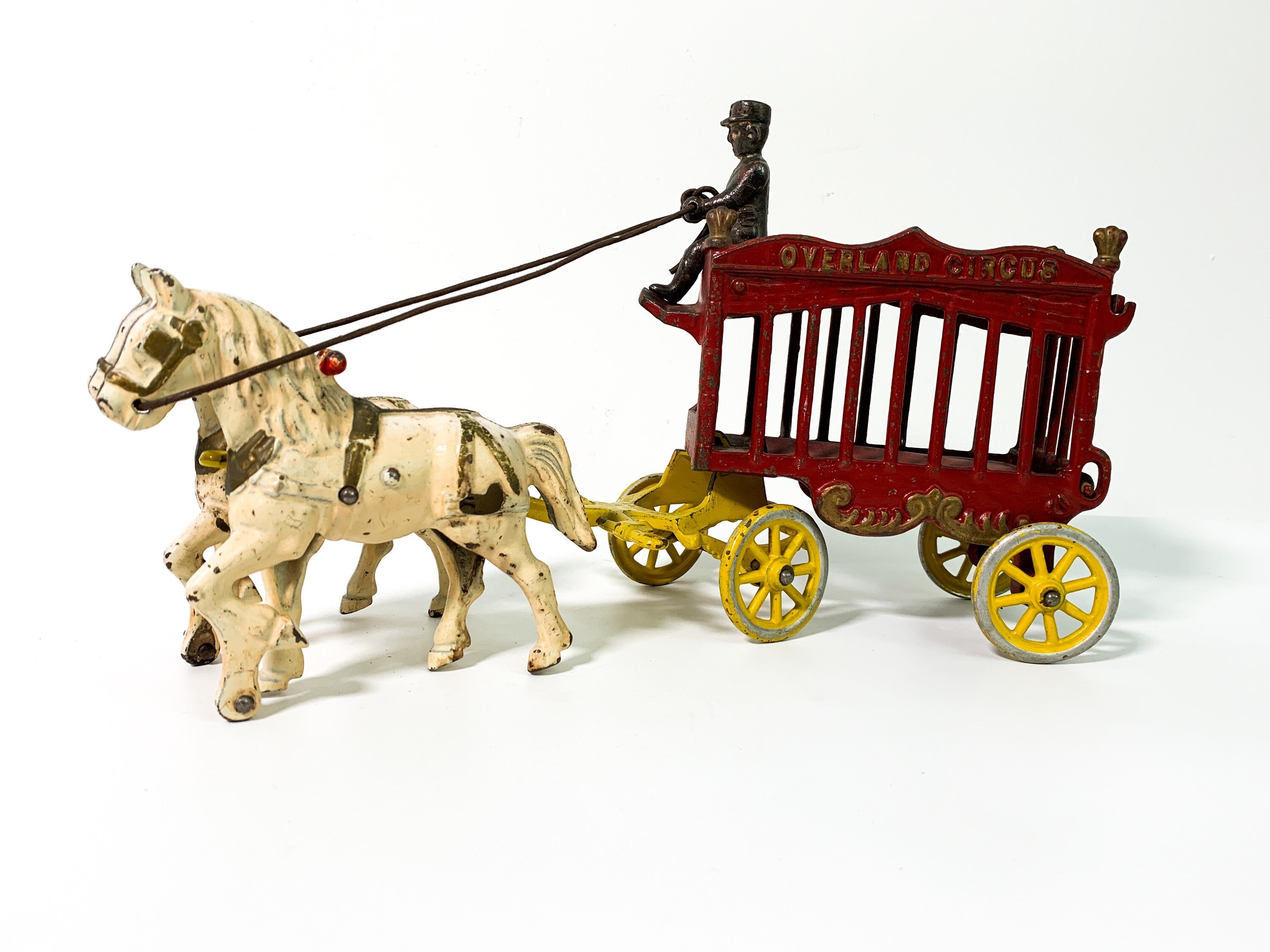 thumbnail image 2 of Circus Wagon Wheel Set – O Scale – Cast Pewter – By Don Mills Models – Mint Condition 2 of 5