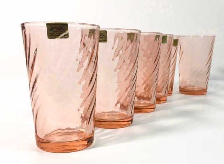 Featured image of post Pink Drinking Glasses Vintage