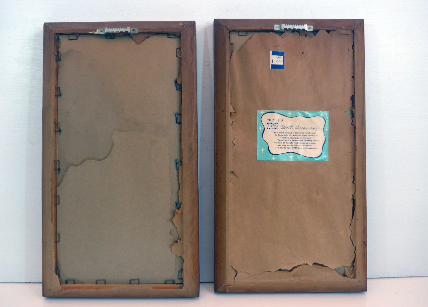 Vintage Pair Large 3D Turner Wall Accessory Pictures ...