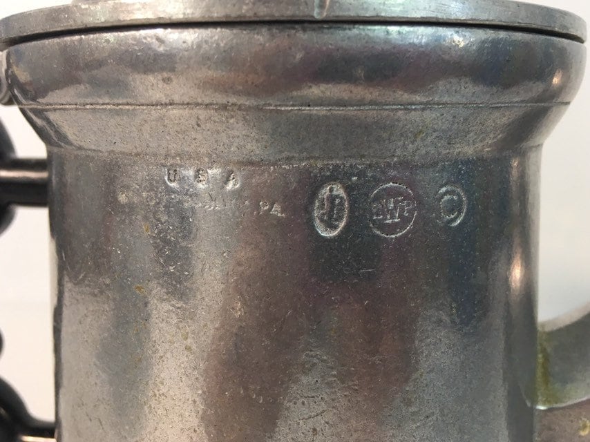 Vintage Wilton Armetale RWP Coffee Pot with Black Handle Liberty Armetale Coffee Pot, Teapot