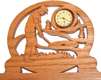 Golf Gifts For Men Golf Decor Golf Desk Clock Golf Etsy