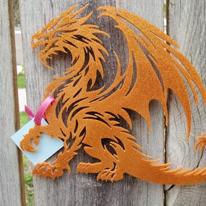Dragon Wall Decor, Acrylic Dragon Art, Dragon Wall Hanging, Fantasy Art, Dragon Gift, Birthday Gift, Anniversary Gift, Office Decor