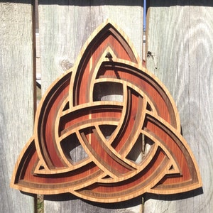 Celtic Knot Decor, Triquetra, Trinity Knot, Celtic Gift, Home Decor, Anniversary Gift, Wedding Gift, Housewarming Gift, Celtic Art, Irish