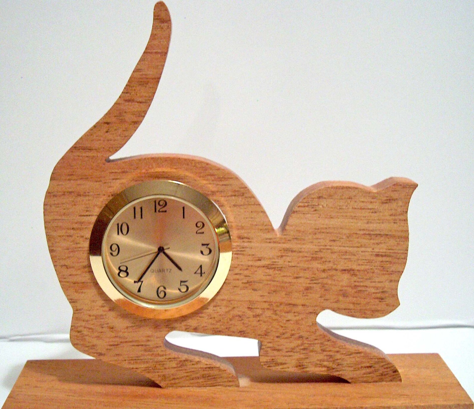 Cat Desk Clock Pet Parent Gift Cat Lover Gift Anniversary Etsy
