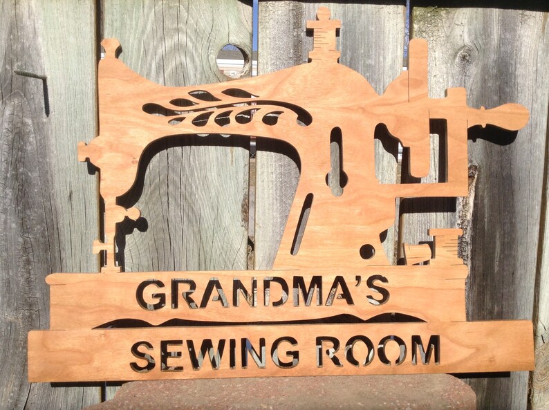 Personalized Sewing Machine Sign Quilting Gift Sewing Gift Etsy