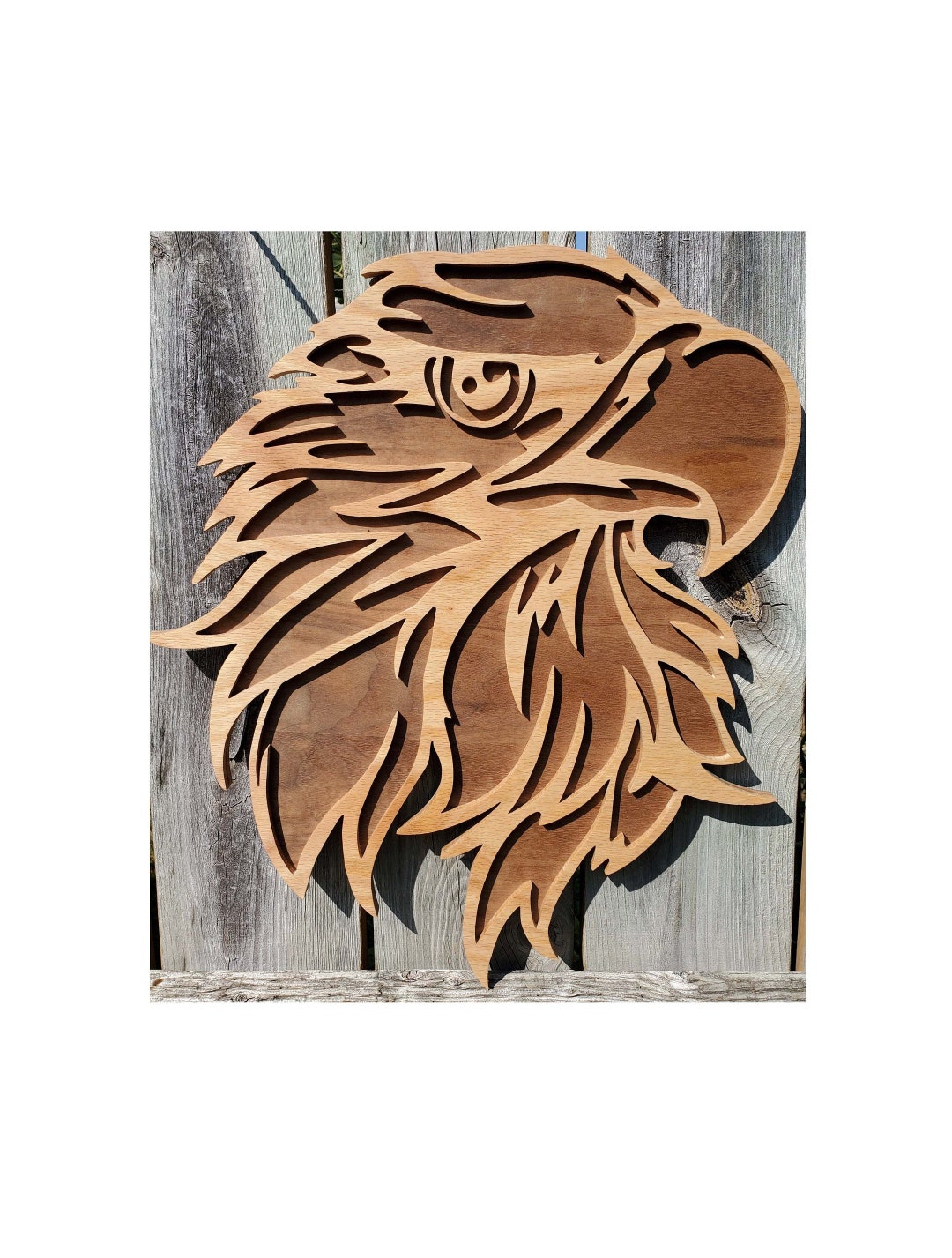 American Eagle Wall Art, Bald Eagle Wood Sign, Eagle Decor, Eagle Gifts