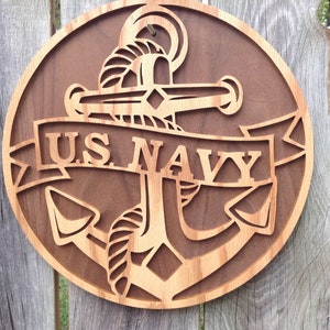 United States Navy Plaque, Retirement Gift, Wood Sign, Veteran, Navy Gift, Veteran Decor, Military, Patriotic Gift, Veterans Day, Home Decor