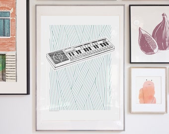 Póster imprimible Casio VL-tone Vector A2 PDF Descargar