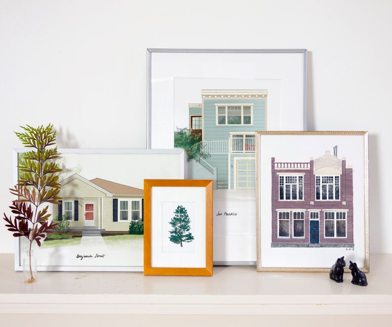GIFT CARD Custom House Portrait