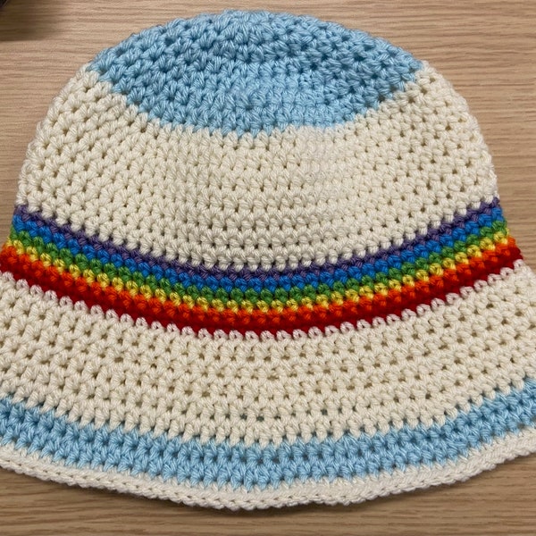 Prism Bucket Hat crochet pattern