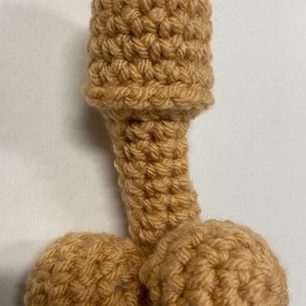 Penis Lip Balm Holder Crochet Pattern PDF