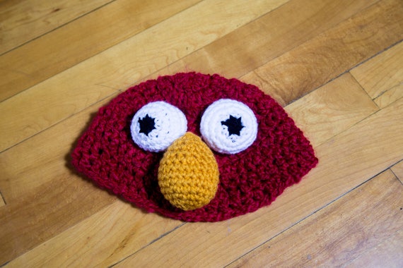 9 Elmo Crochet Patterns 9 Crochet Pattern Elmo Muppet Beanie