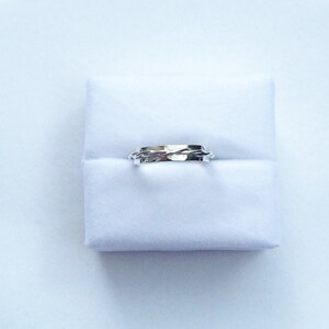 Sterling Silver Ring. Twisted Wire band Ring image 2
