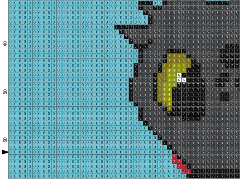 Toothless Dragon blanket corner to corner crochet pattern