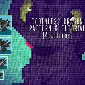 Toothless Dragon blanket corner to corner crochet pattern and tutorial, 4 sizes graph patterns and written instructions