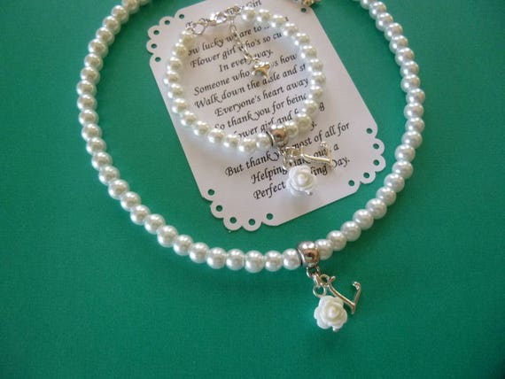 flower girl jewelry