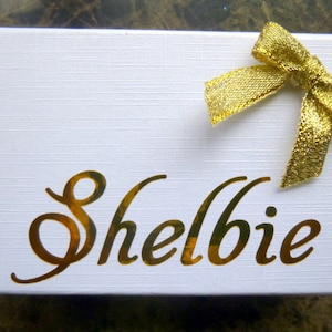 Personalized Jewelry Gift Box, Make Your Order Special Gift Box, Jewelry Gift Boxes, Gift Box for Your Necklace, Pendant, Small Trinket