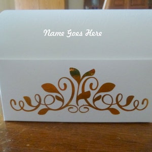 Personalized Embossed Keepsake Chest Box: Empty Gift Box.