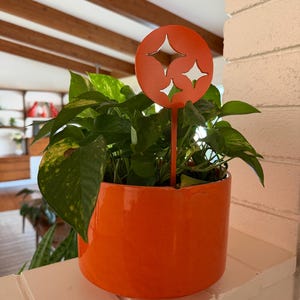 Mid Century Starburst  Plant Stick Decoration