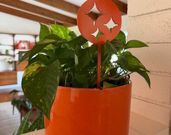 Mid Century Starburst  Plant Stick Decoration