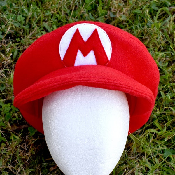 Adult Mario Hat - Child Sizing Available by Request