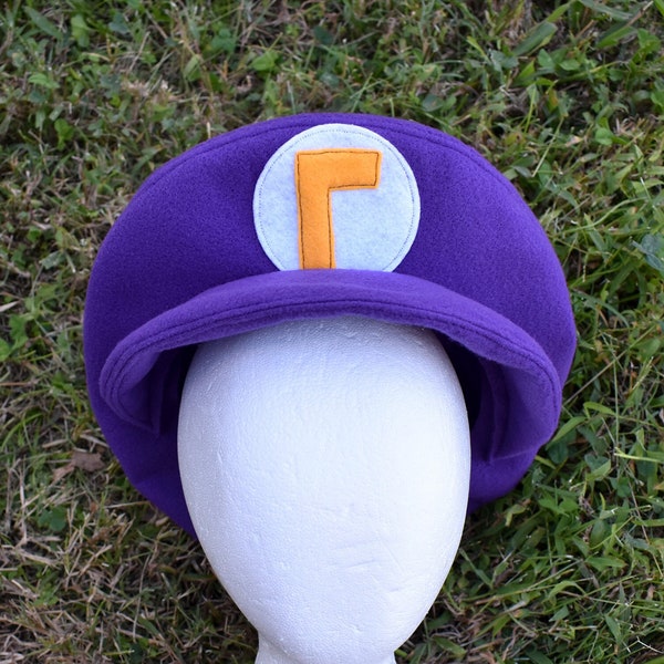 Adult Waluigi Hat - Child Sizing Available by Request