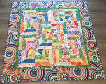 Rainbow Strips Quilt PATTERN