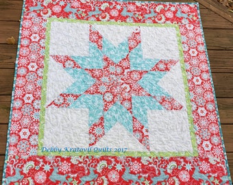 Big Block Lone Star Quilt PATTERN