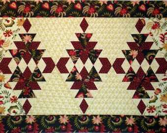 Magic Triangles Wall or Table Runner PATTERN