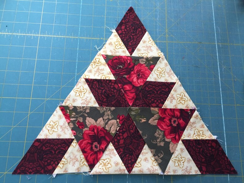 Magic Triangles Wall or Table Runner PATTERN image 2