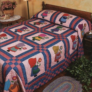 Sunbonnet Sue Quilt PDF Pattern