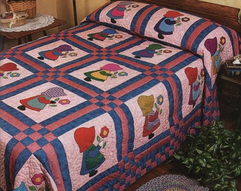 Sunbonnet Sue Quilt PDF Pattern