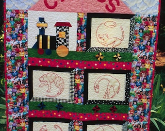 Roly Poly Circus Animals Quilt Pattern