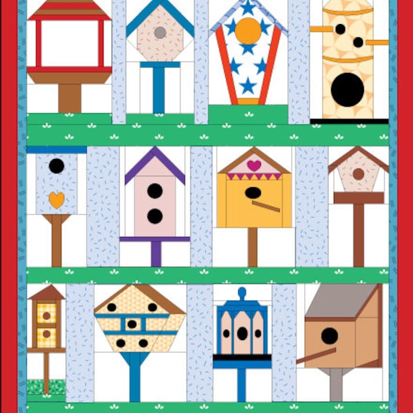 Cheeper by the Dozen: Birdhouse Set #1