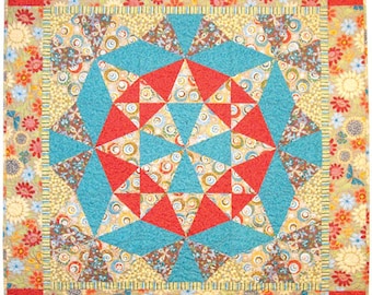 Merry Go Round Kaleidoscope Quilt Pattern