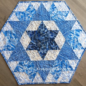 Star of David Table Topper Pattern