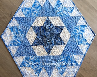 Star of David Table Topper Pattern
