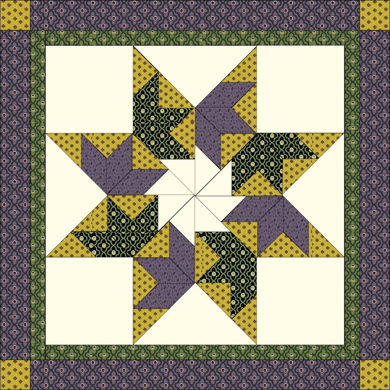 Flying Swallows Quilt Pattern Etsy