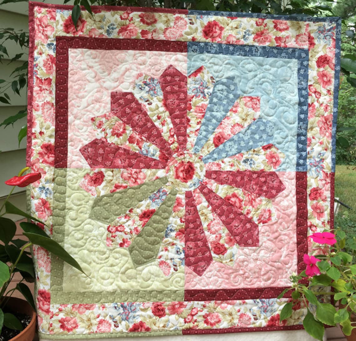 Modern Vortex Quilt PATTERN & Variations - Etsy