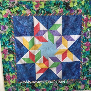 Fliegende Schwalben Quilt Anleitung