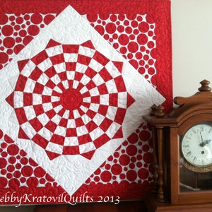 Modern Vortex Quilt PATTERN & Variations