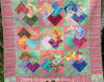 No Tricky Card Trick Quilt Pattern