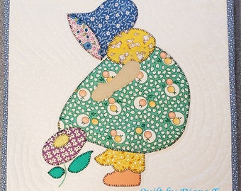 Vintage Sunbonnet Sue Quilt Block PATTERN