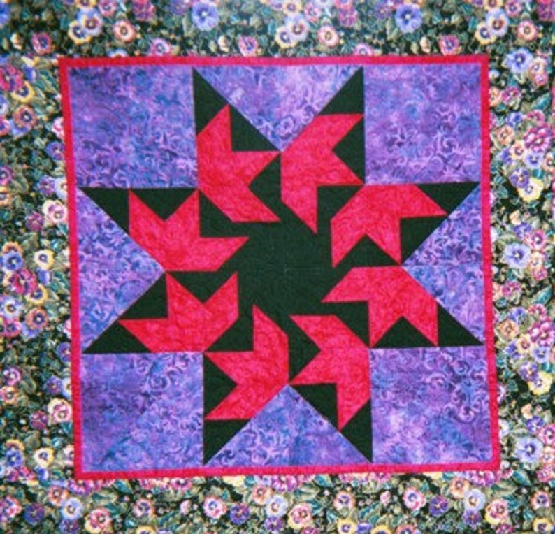 Flying Swallows Quilt Pattern Etsy