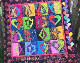 Cookie Cutter Sampler Quilt Top