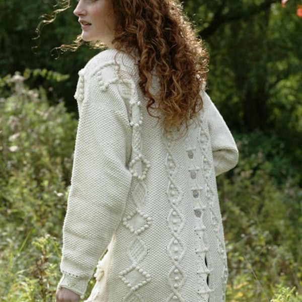 Knitted Sweater Coat - Etsy