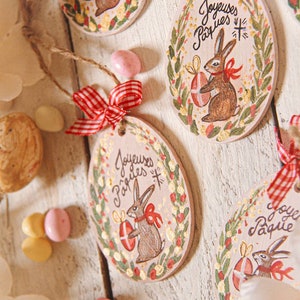 Easter rabbit egg decoration Easter Ostern Ostara fairy tale wonderland shabby farmhouse spring folk country spring countryside cottagecore image 5