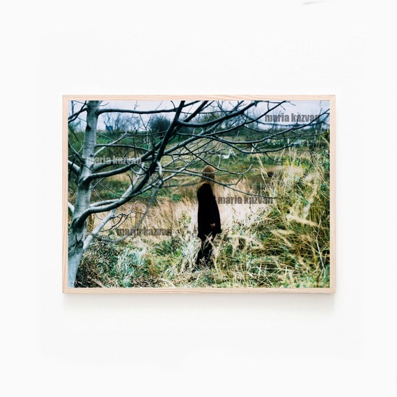 Autumn Photography Prints Gothic Home Decor Canvas Wall Art Etsy