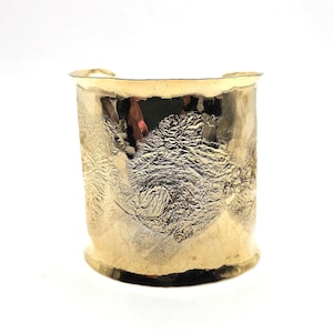 Vintage Goldtone Wide Cuff Bracelet