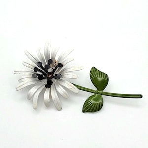 Enamel Flower Power Brooch